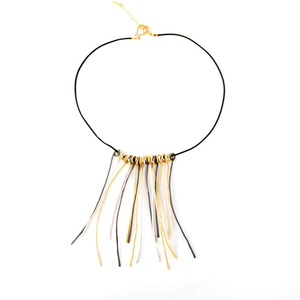 Emma wire twigs necklace