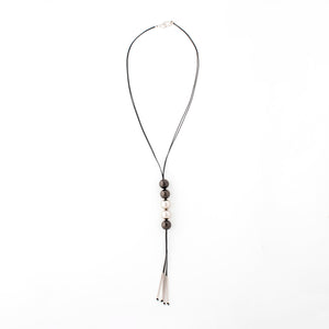 Betty Y-shaped long lariat necklace
